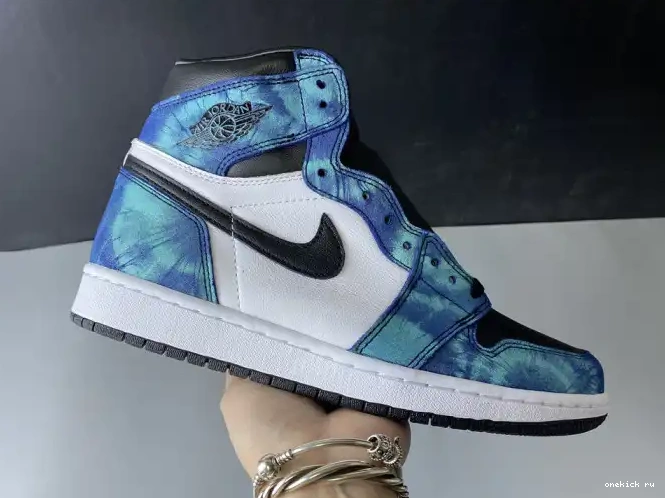 Rep Onekick High Tie-Dye CD0461-100 Air Jordan 1 OG 0501